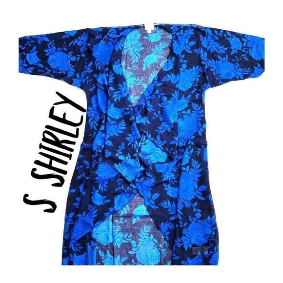 LuLaRoe Shirley Kimono NWT Small Floral Coverup - Picture 1 of 2
